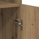 vidaXL Magasfiú Artisan tölgy 80 x 42,5 x 185 cm Faanyag