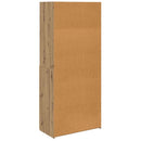 vidaXL Magasfiú Artisan tölgy 80 x 42,5 x 185 cm Faanyag