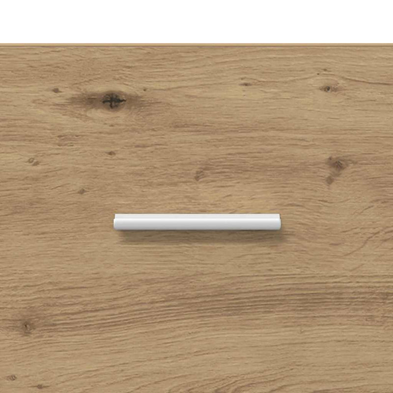 vidaXL Magasfiú fiókkal Artisan tölgy 40 x 42,5 x 185 cm Faanyag