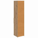 vidaXL Magasfiú fiókkal Artisan tölgy 40 x 42,5 x 185 cm Faanyag