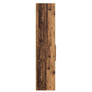 vidaXL Magasfiú fiókkal Öreg fa 50 x 42,5 x 185 cm Faanyag