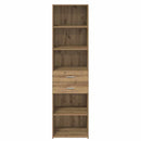 vidaXL Magasfiú fiókkal Artisan tölgy 50 x 42,5 x 185 cm Faanyag