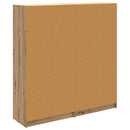 vidaXL Magasfiú 2 pcs Artisan tölgy 68 x 37 x 142 cm Faanyag
