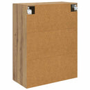 vidaXL Fali Szekrények 2 pcs Artisan tölgy 69,5 x 34 x 90 cm Faanyag
