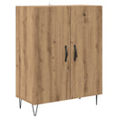 vidaXL Magasfiú Artisan tölgy 69,5 x 34 x 180 cm Faanyag