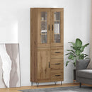 vidaXL Magasfiú fiókkal Artisan tölgy 69,5 x 34 x 90 cm Faanyag