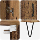 vidaXL Magasfiú Régi fa 69,5 x 34 x 180 cm Faanyag