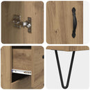 vidaXL Magasfiú fiókkal Artisan tölgy 69,5 x 34 x 180 cm Faanyag