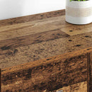 vidaXL Oldalszekrények Corona 2 pcs Öreg fa 59 x 39 x 80 cm Faanyag