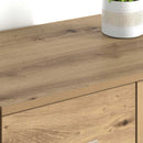 vidaXL Oldalszekrények Corona 2 pcs Artisan tölgy 59 x 39 x 80 cm