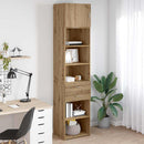 vidaXL Magasfiú fiókkal Artisan tölgy 50 x 42,5 x 225 cm Faanyag