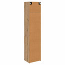 vidaXL Magasfiú fiókkal Artisan tölgy 50 x 42,5 x 225 cm Faanyag