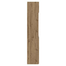 vidaXL Tárolószekrény Artisan tölgy 80 x 42,5 x 225 cm Faanyag