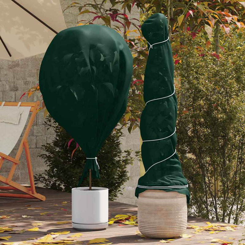 vidaXL Fagy Elleni Növény Flíz Zöld 50 x 3,2 m Nemes szövet