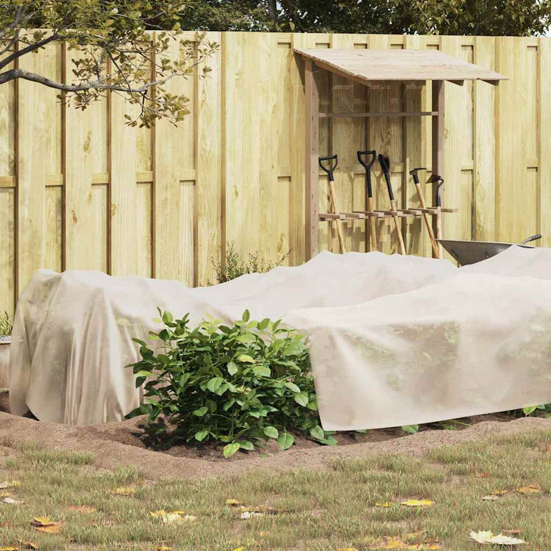 vidaXL Fagy Elleni Növény Flíz Bézs 50 x 1,6 m Nemes szövet