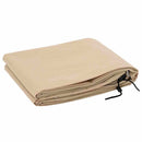 vidaXL Fagy Elleni Növény Gyapjú Fedők 5 pcs Bézs 1,55 x 1 m