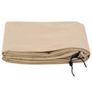 vidaXL Fagy Elleni Növény Gyapjú Fedők 5 pcs Bézs 1,55 x 1,55 m