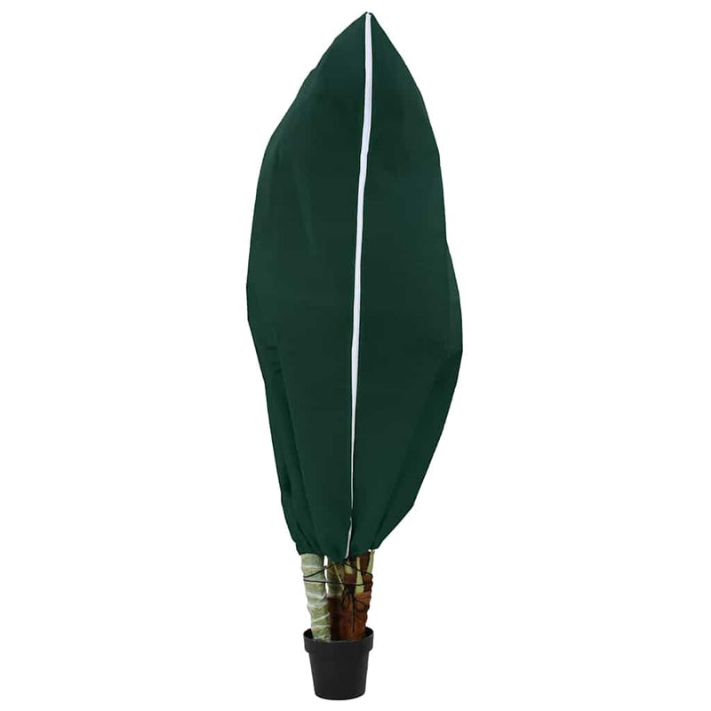 vidaXL Fagy Elleni Növény Gyapjú Fedők 5 pcs Zöld 1,55 x 1 m