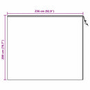 vidaXL Fagy Elleni Növény Gyapjú Fedők 3 pcs Fehér 2 x 2,36 m