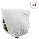 vidaXL Fagy Elleni Növény Gyapjú Fedők 3 pcs Fehér 3,5 x 3,93 m