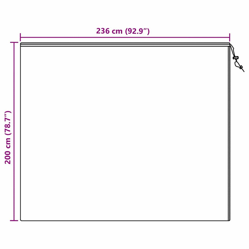 vidaXL Fagy Elleni Növény Gyapjú Fedők 3 pcs Bézs 2 x 2,36 m