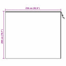 vidaXL Fagy Elleni Növény Gyapjú Fedők 3 pcs Bézs 2 x 2,36 m