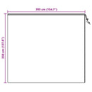 vidaXL Fagy Elleni Növény Gyapjú Fedők 3 pcs Bézs 3,5 x 3,93 m