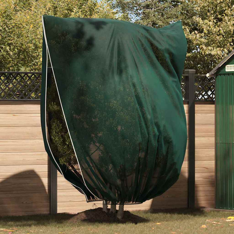 vidaXL Fagy Elleni Növény Gyapjú Fedők 3 pcs Zöld 2,4 x 2 m