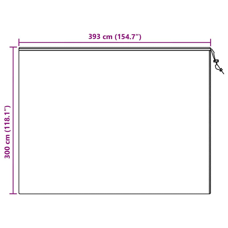 vidaXL Fagy Elleni Növény Gyapjú Fedők 3 pcs Zöld 3 x 3,93 m