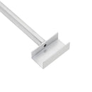 vidaXL Takarófeszítő elem utánfutókhoz 4 db Ezüst 102-155 cm Alumínium