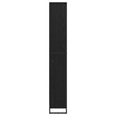 vidaXL Könyvespolc 2 pcs Fekete tölgy 60 x 30 x 189,5 cm Faanyag