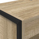 vidaXL Könyvespolc 2 pcs Sonoma 80 x 30 x 155 cm Faanyag