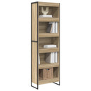 vidaXL Könyvespolc 2 pcs Sonoma 60 x 30 x 189,5 cm Faanyag