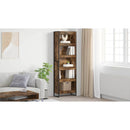 vidaXL Könyvespolc 2 pcs Füstös tölgy 60 x 30 x 189,5 cm Faanyag