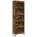 vidaXL Könyvespolc 2 pcs Füstös tölgy 60 x 30 x 189,5 cm Faanyag