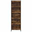 vidaXL Könyvespolc 2 pcs Füstös tölgy 80 x 30 x 155 cm Faanyag