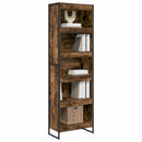 vidaXL Könyvespolc 2 pcs Füstös tölgy 60 x 30 x 189,5 cm Faanyag