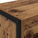 vidaXL Könyvespolc 2 pcs Öreg fa 80 x 30 x 155 cm Faanyag