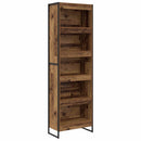 vidaXL Könyvespolc 2 pcs Öreg fa 60 x 30 x 189,5 cm Faanyag