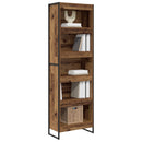 vidaXL Könyvespolc 2 pcs Öreg fa 60 x 30 x 189,5 cm Faanyag