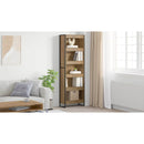 vidaXL Könyvespolc 2 pcs Művészi tölgy 60 x 30 x 189,5 cm Faanyag