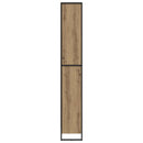 vidaXL Könyvespolc 2 pcs Művészi tölgy 60 x 30 x 189,5 cm Faanyag