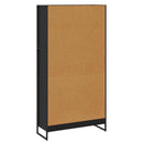 vidaXL Könyvespolc 2 pcs Fekete tölgy 80 x 30 x 155 cm Faanyag