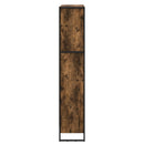 vidaXL Könyvespolc 2 pcs Füstös tölgy 80 x 30 x 155 cm Faanyag