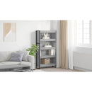 vidaXL Könyvespolc 2 pcs Szürke Sonoma 80 x 30 x 155 cm Faanyag