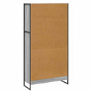 vidaXL Könyvespolc 2 pcs Szürke Sonoma 80 x 30 x 155 cm Faanyag
