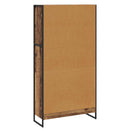 vidaXL Könyvespolc 2 pcs Öreg fa 80 x 30 x 155 cm Faanyag