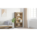 vidaXL Könyvespolc 2 pcs Művészi tölgy 80 x 30 x 155 cm Faanyag