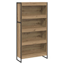 vidaXL Könyvespolc 2 pcs Művészi tölgy 80 x 30 x 155 cm Faanyag
