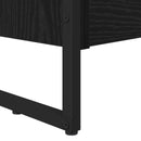 vidaXL Könyvespolc 2 pcs Fekete tölgy 80 x 30 x 155 cm Faanyag